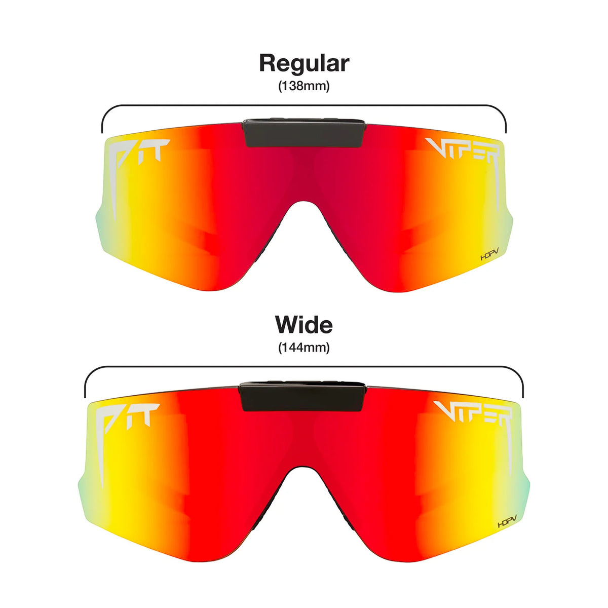 Pit Viper Sunglasses - The Heater Flip Offs - Red