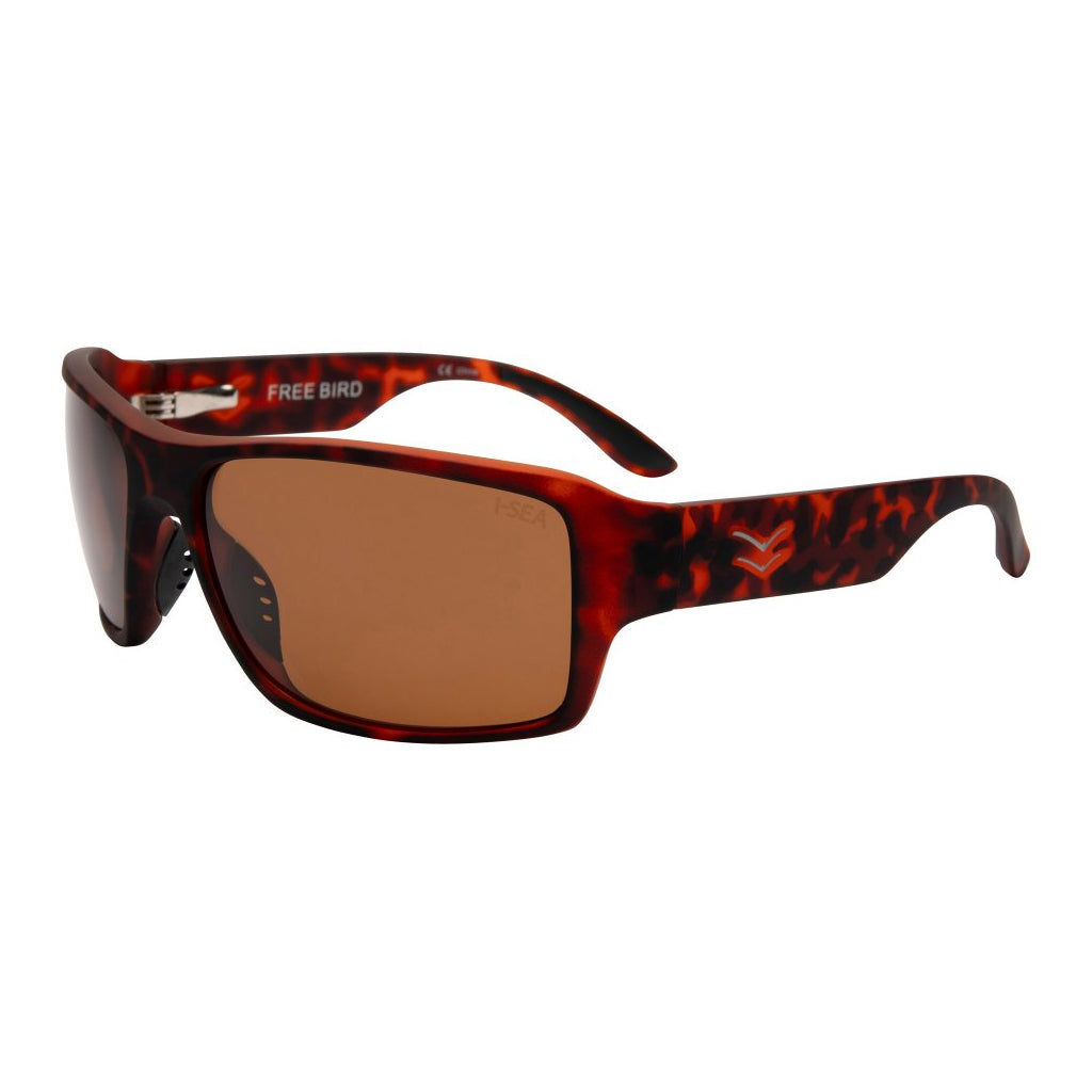 I-SEA Free Bird - Tort Rubber/Brown Polarized Lens
