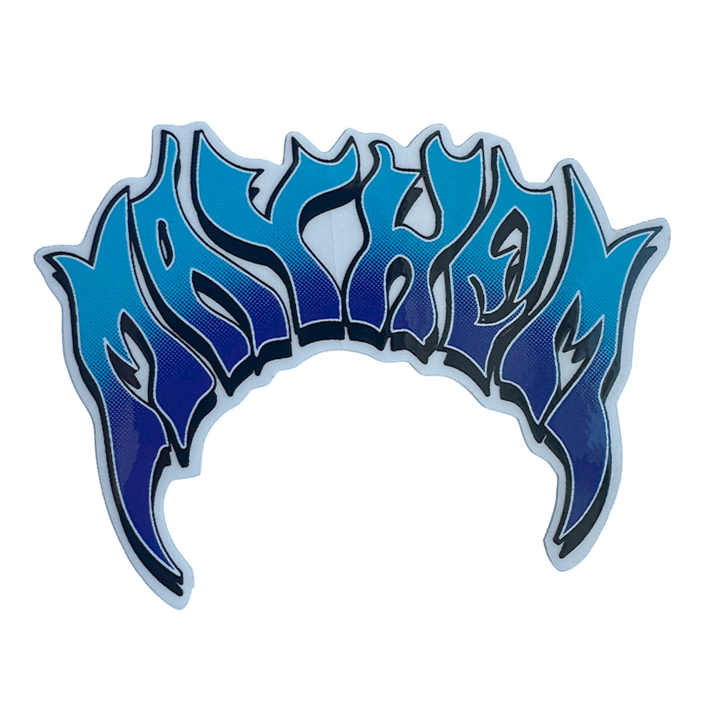 Lost Surfboards Mayhem - Fade Purple Sticker 4.25"