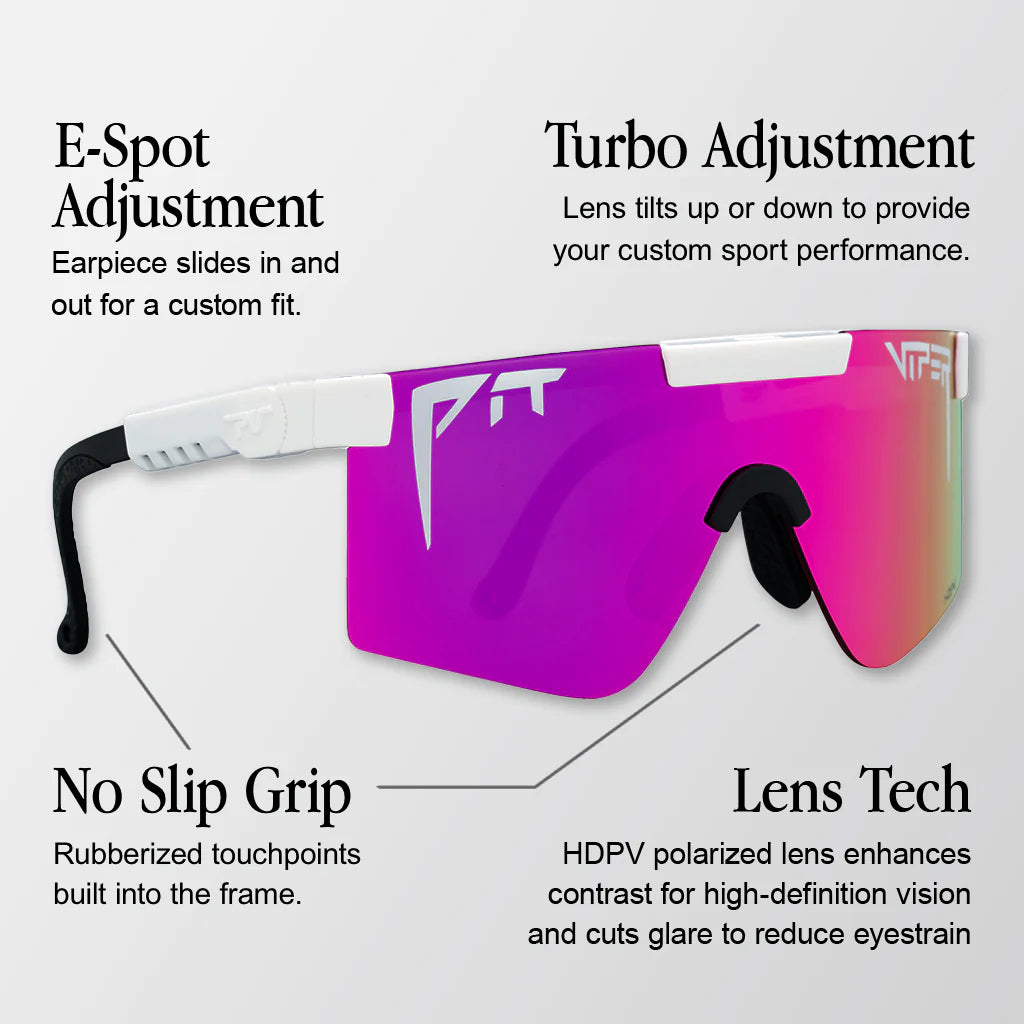 Pit Viper Sunglasses - The Actualbush Admirer - Red Polarized