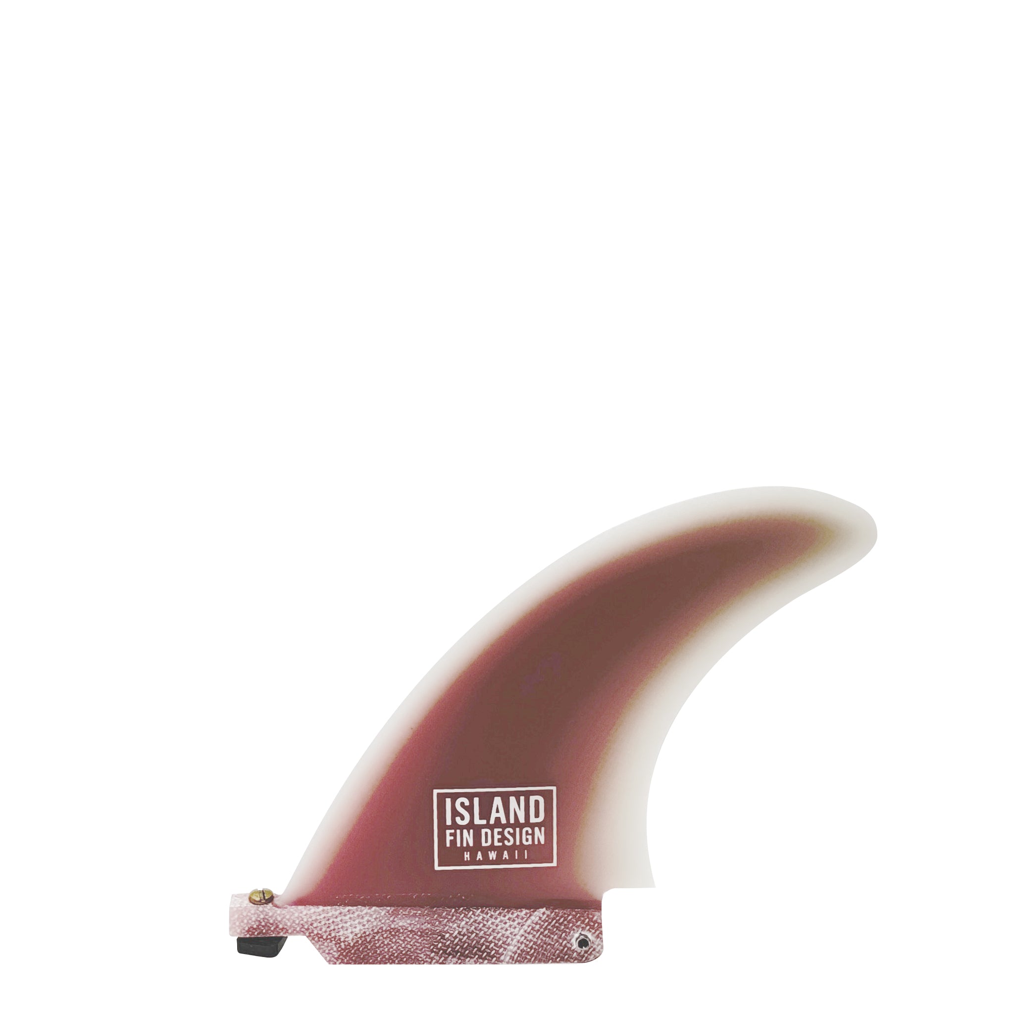 Island Fin Design- 5.0" Mana Fin - Pink Tint