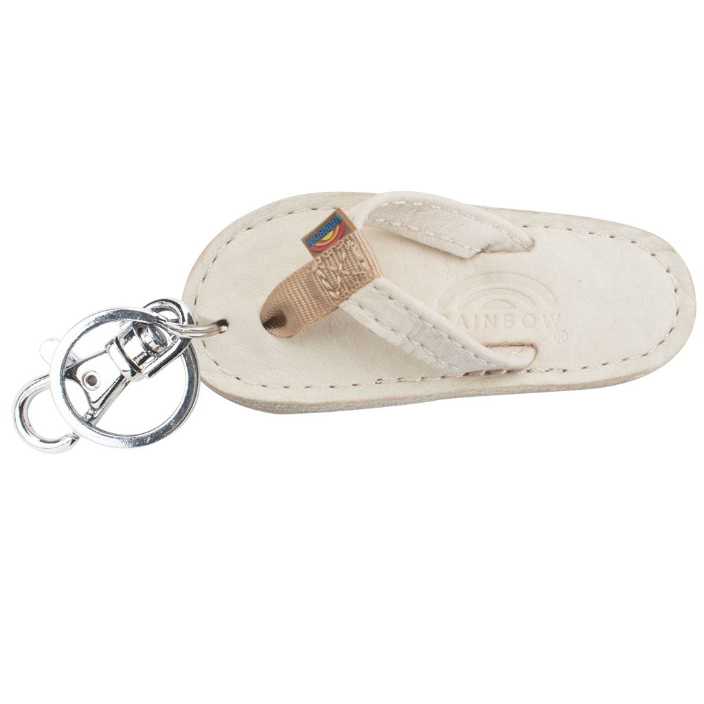 Rainbow Sandals Premier Leather Sandal Key Chain - Sand