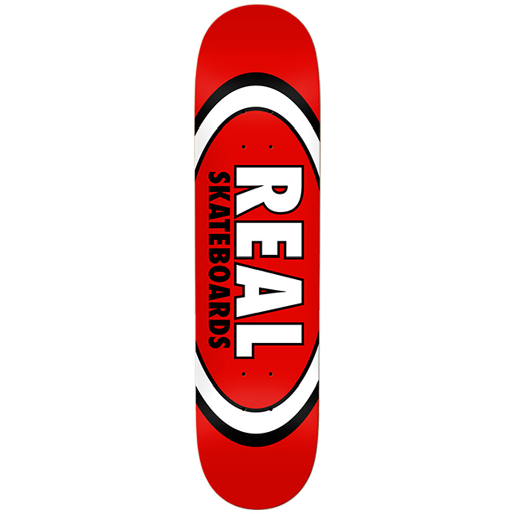 Real Classic Oval Deck-8.12" red