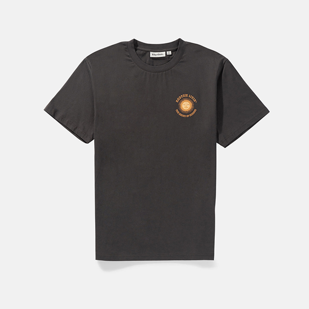 Rhythm Mens Sun Life S/S T-Shirt - Black