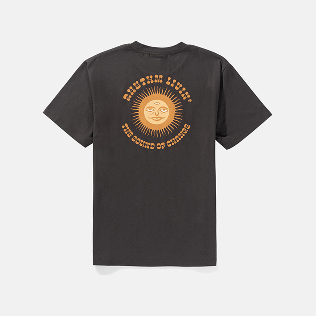 Rhythm Mens Sun Life S/S T-Shirt - Black