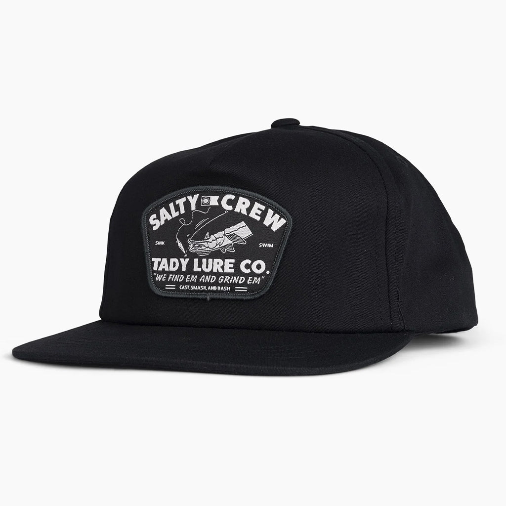 Salty Crew Mens Grind Em 5 Panel - Black