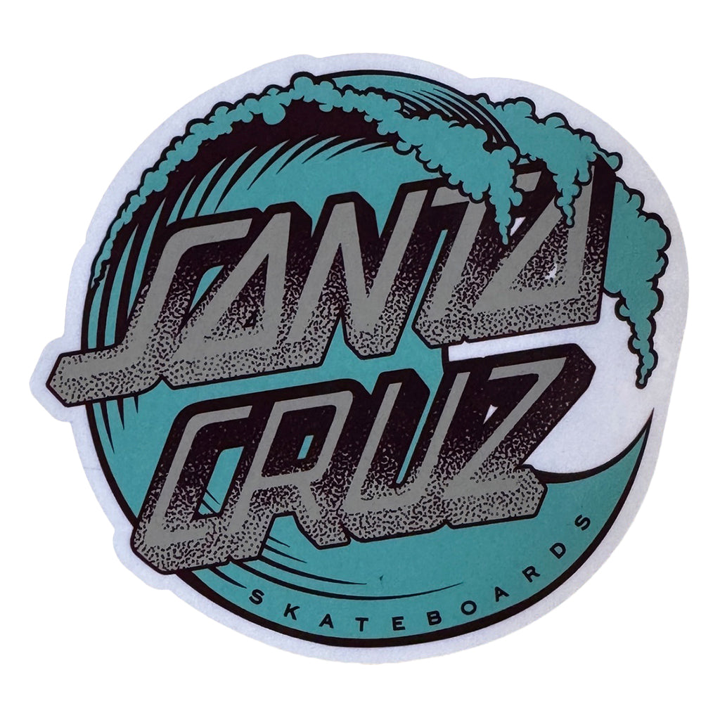 Santa Cruz Stipple Sticker - 4"