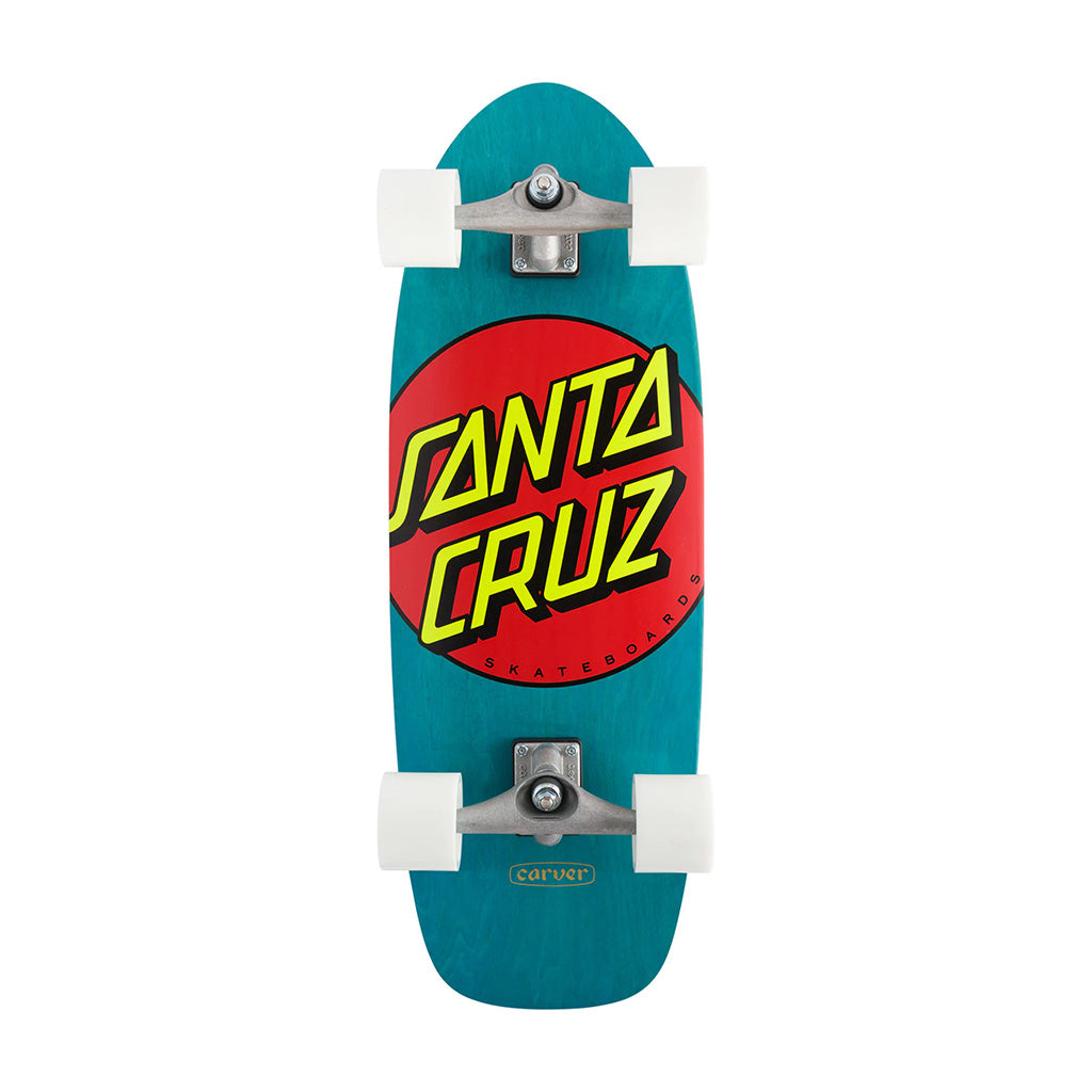 Santa Cruz x Carver Classic Dot Pig Surf Skate - 10.54"