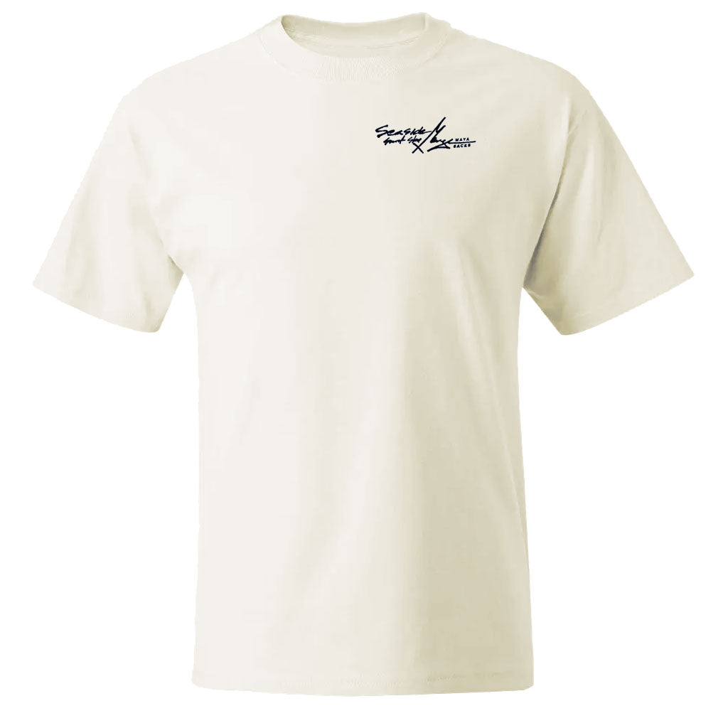 Seaside Surf Shop x Maya Sacks - Local Artist Series Oswald S/S Mens Tee - Bone