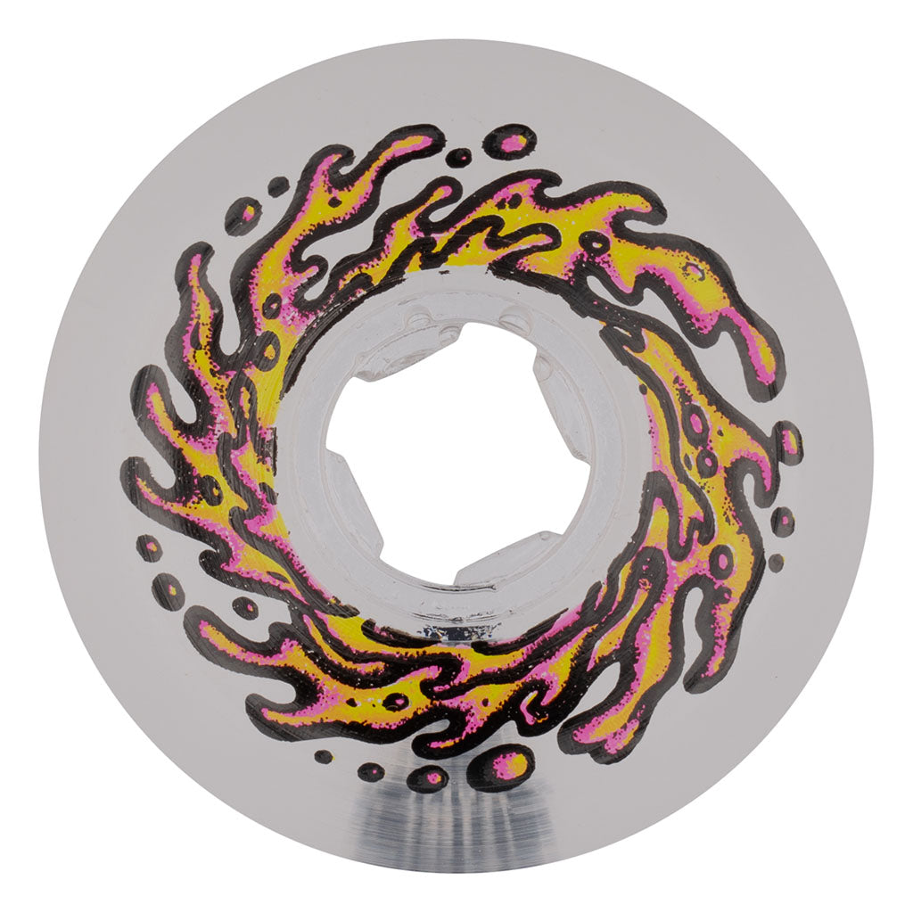 Slime Balls Wheels 54mm Mirror Vomits Clear 99a - Black