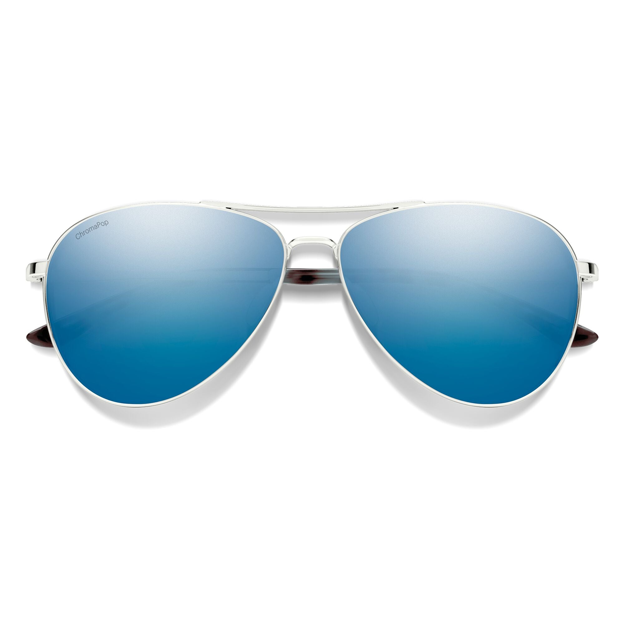 Smith Optics Langley 2 | SilverChromaPop Polarized Blue Mirror