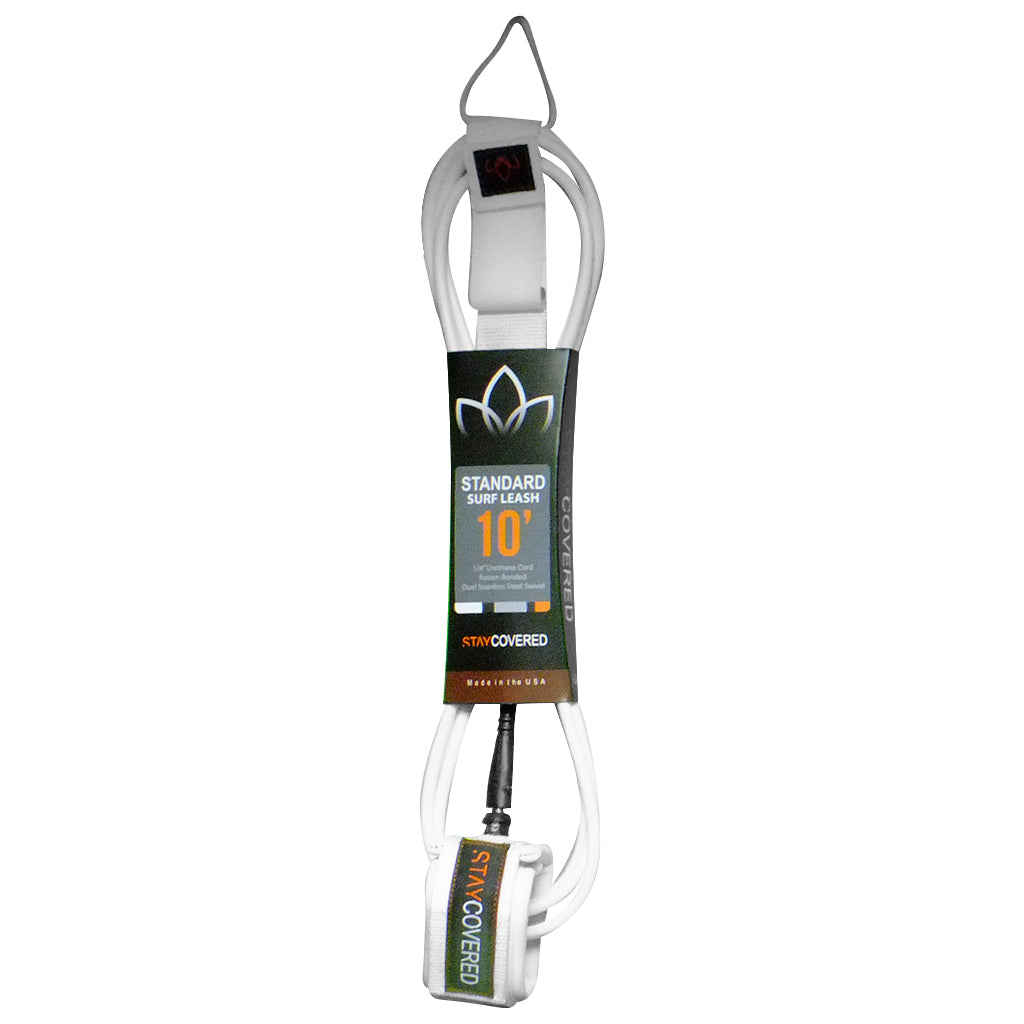 Stay Covered Standard Surf Leash - 10'x9/32 - Seaside Surf Shop