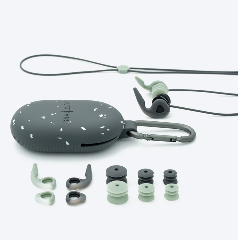 SurfEars 4.0 Earplugs – Advanced Water Protection for Surfers - Black Sage