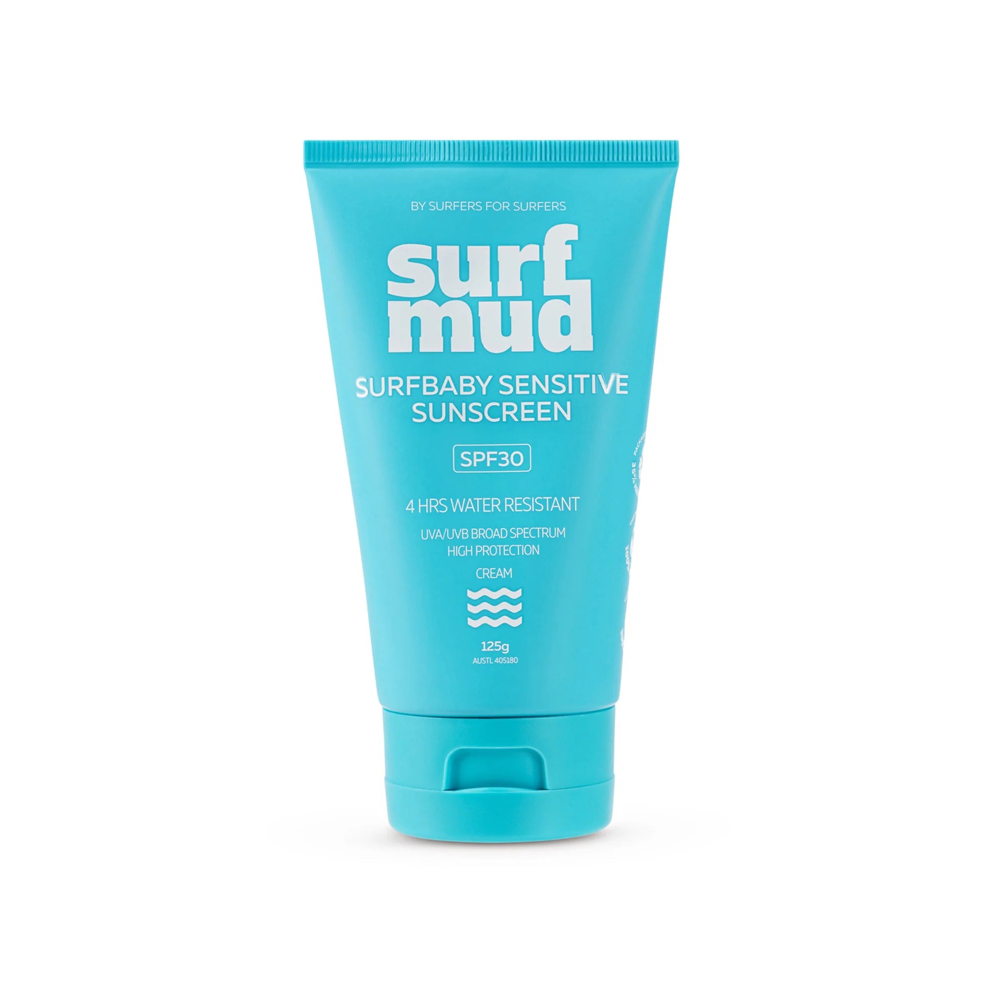 Surfmud Australia - Surfbaby Sensitive SPF30 Sunscreen - 125g