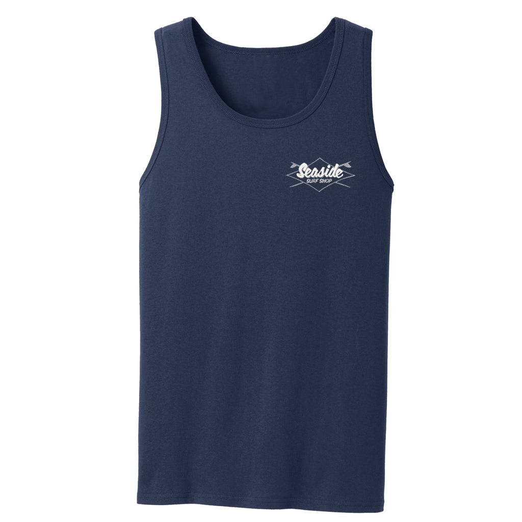 Seaside Surf Stars & Stripes Tank Top - Navy