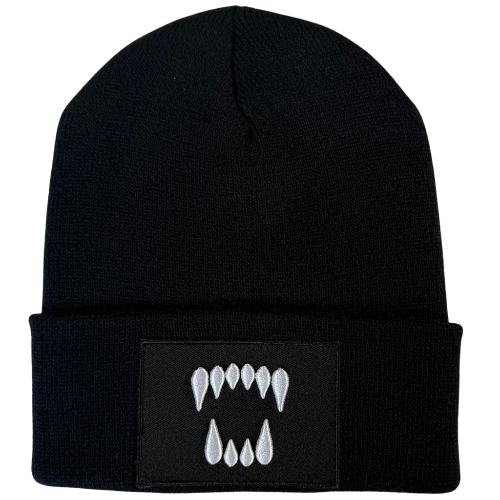 Blak Bear Surf Club The Dawn Fang Beanie - Black