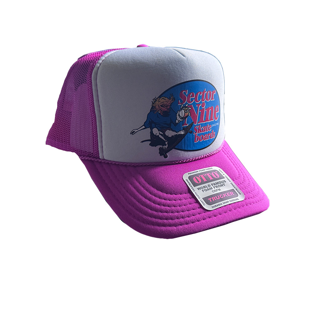 Sector 9 Sunset Niner Trucker Snapback Hat - Select Color