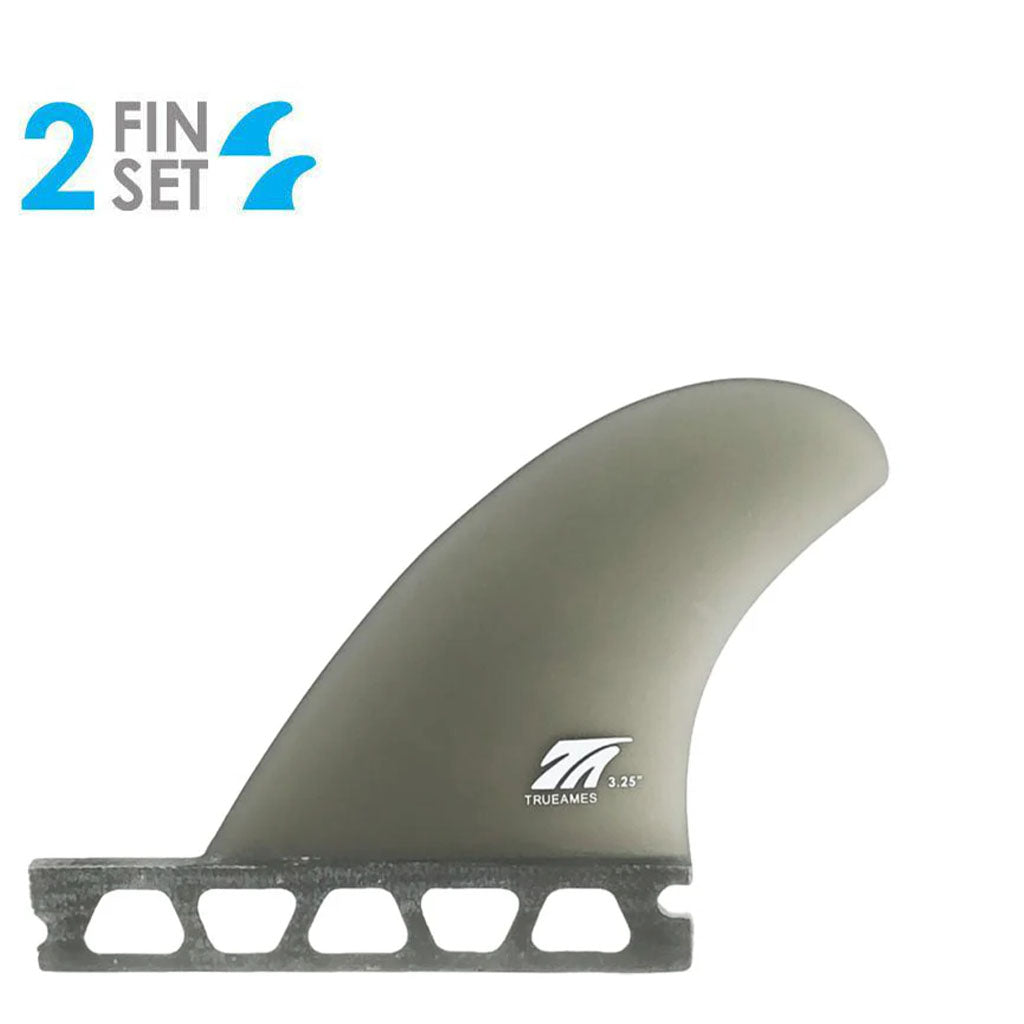 True Ames 3.25" Futures Sidebites - Smoke/Fiberglass