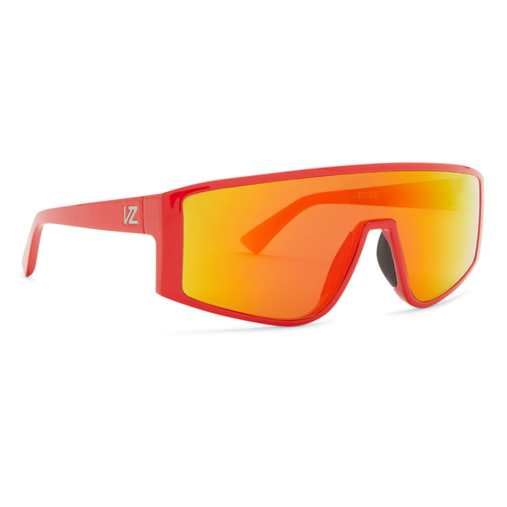 Von Zipper Hyperbang Sunglasses Red/Chrome