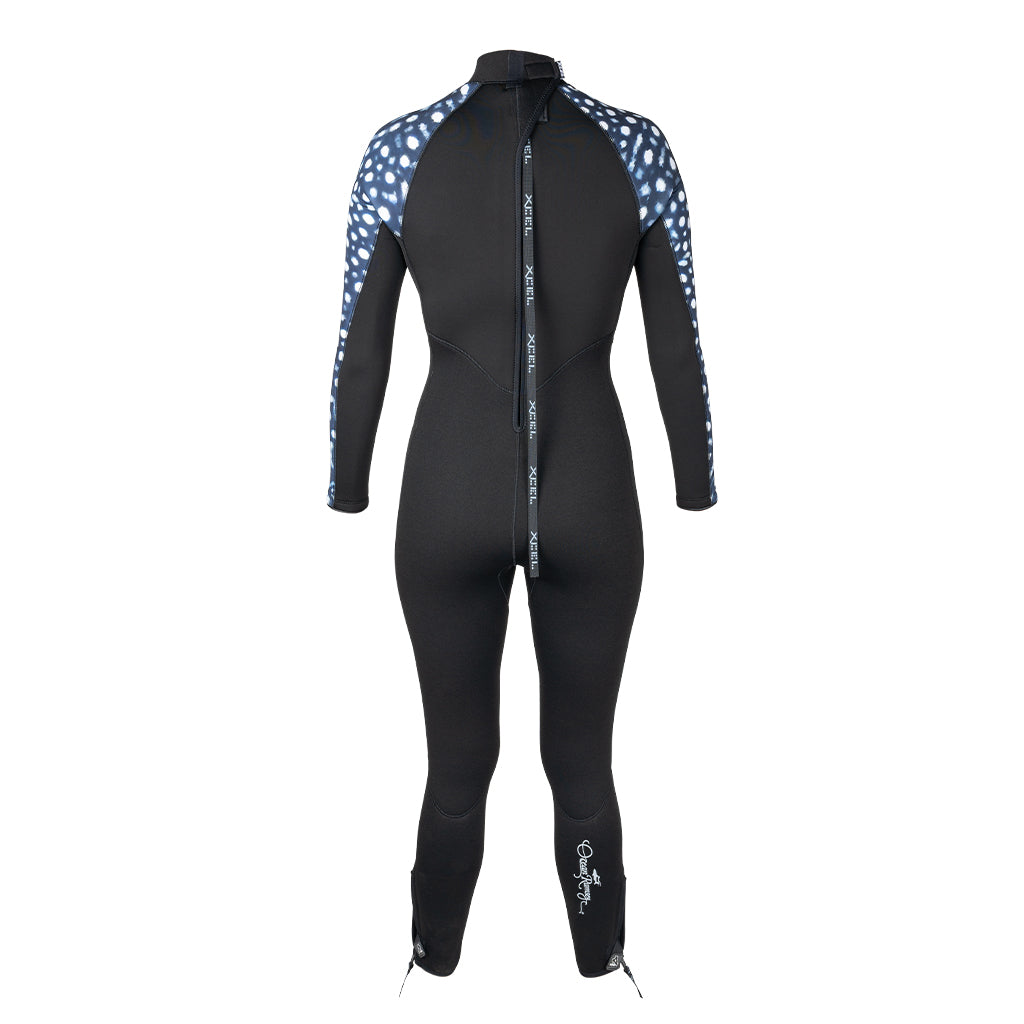 Womens Water Inspired Hydroflex Dive Full Wetsuit 7/6mm