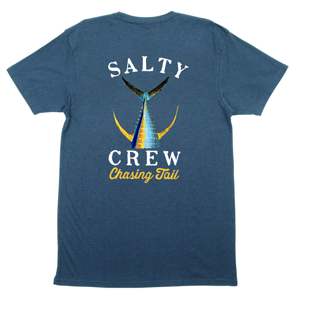 Salty Crew Mens Tailed Standard S/S Tee - Navy Heather