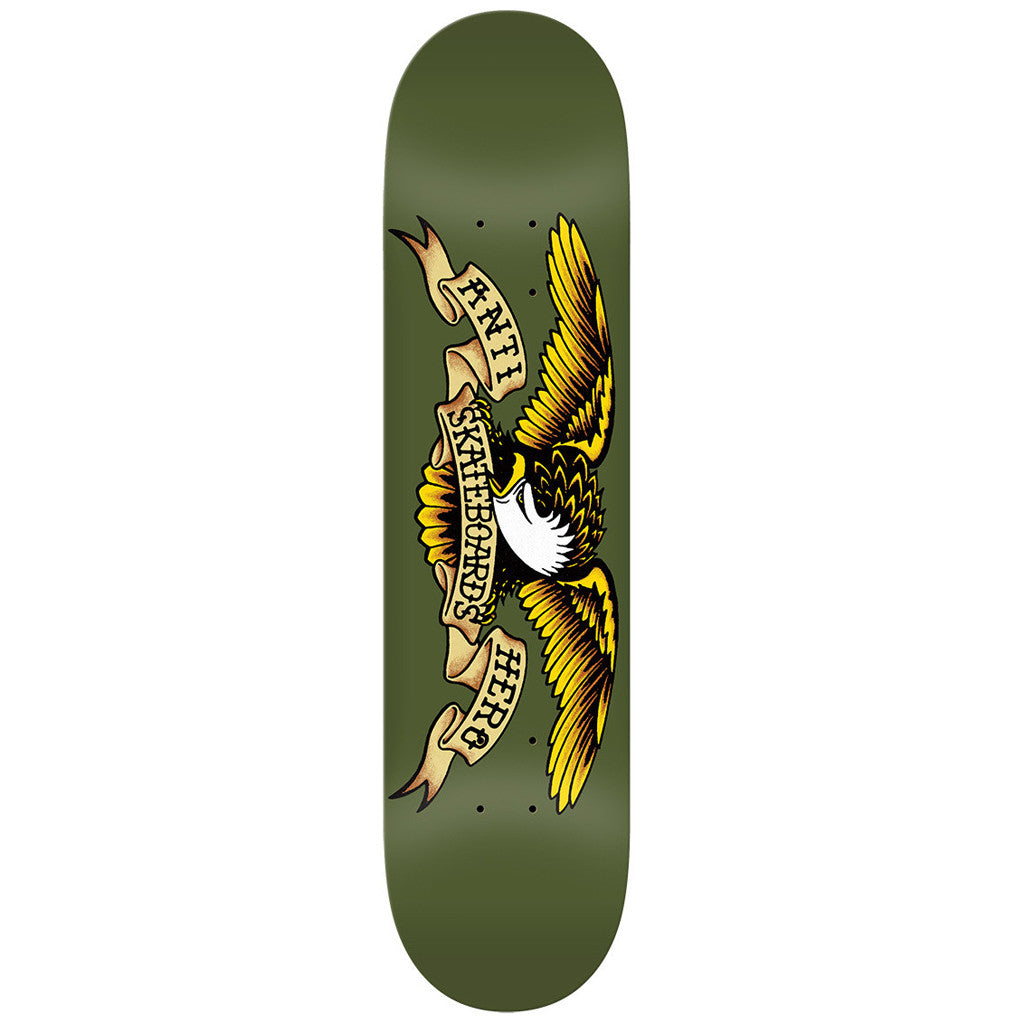 Anti Hero Classic Eagle 8.38" Deck - Green