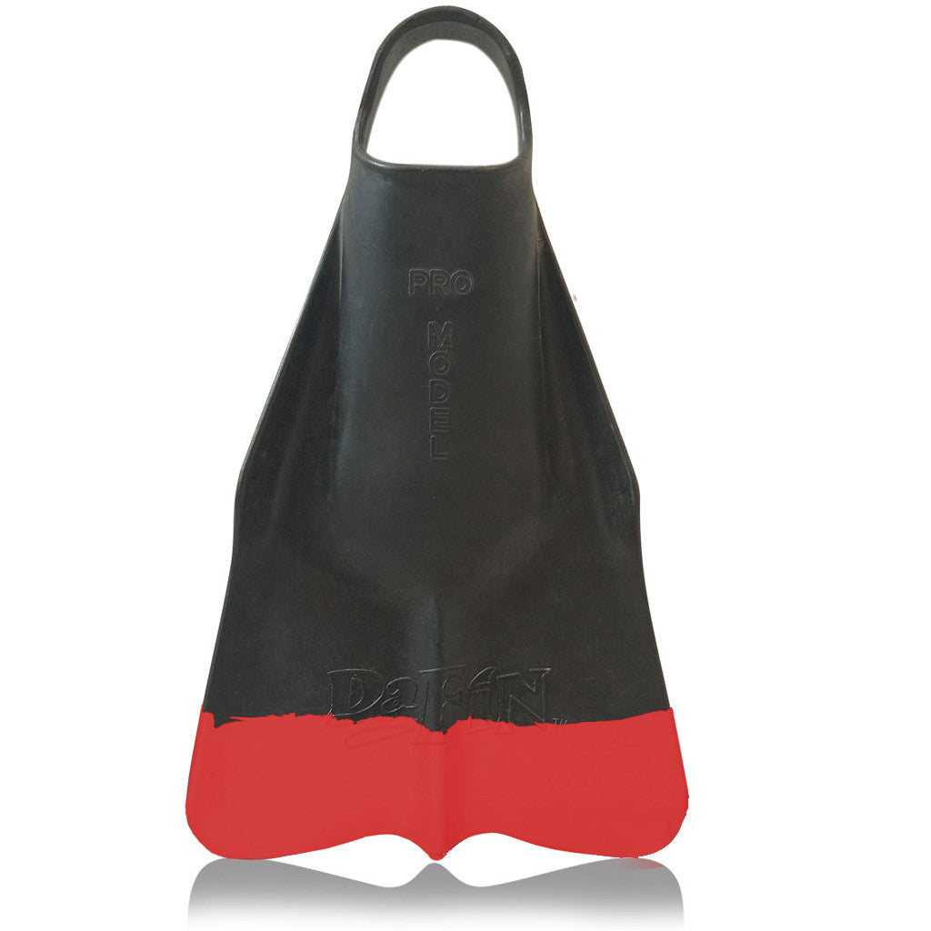 DaFin Surf & Swim Fins - Black/Red