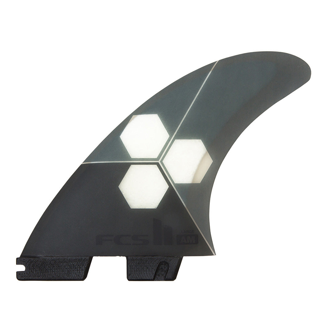 FCS II AM PC Medium Grey Tri Retail Fins