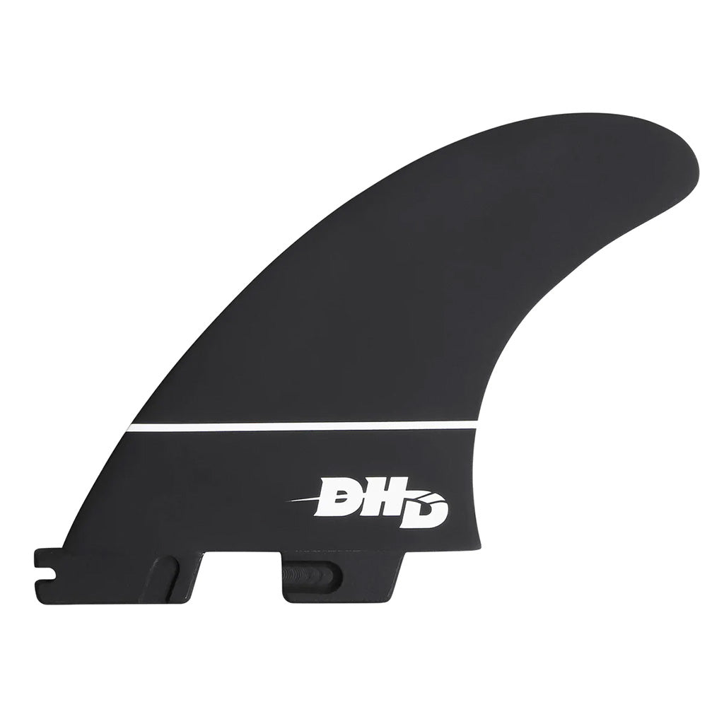 FCS II DHD Medium PC Tri Fin - Black/White