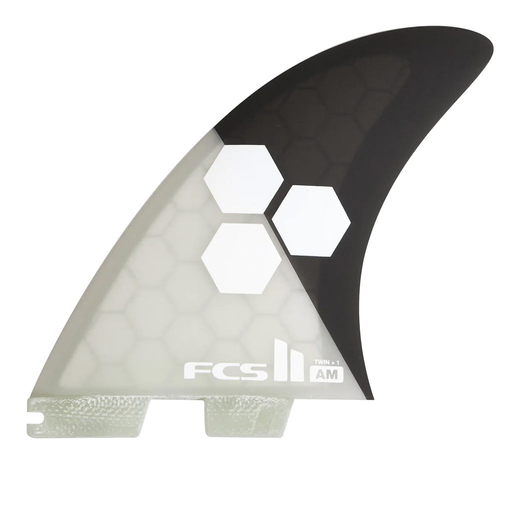 FCS II Shapers Series AM PC Twin + 1 Stabiliser Fin Set - Extra Large