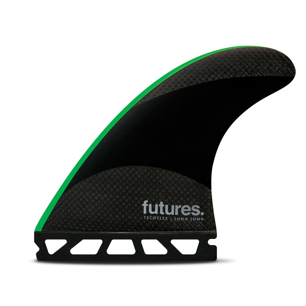 Futures Fins - John John Techflex (M) - Black/Neon Green