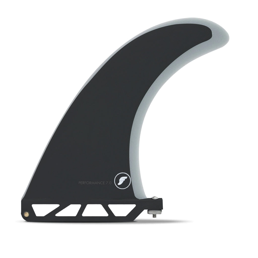 Futures Fins - Performance Fiberglass Longboard Fin - Smoke/Grey