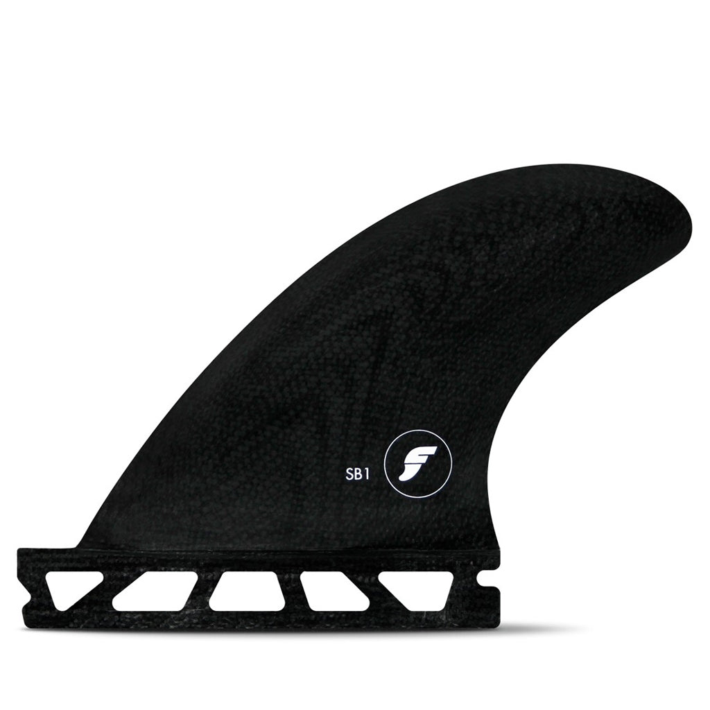 Futures Fins - SB1 Fiberglass Sidebite Set - Solid Black