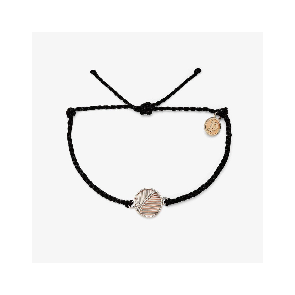 Pura Vida Havana Rose Gold Bracelet - Black