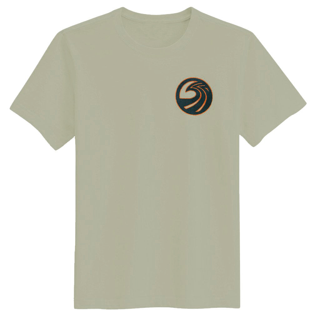Seaside Surf Shop Mens Northwest Tee - Sandstone