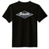 Seaside Surf Shop Mens Vintage Logo Tee - Black