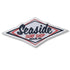 Seaside Surf Vintage Diamond Logo Patch - Seaside Surf Shop 