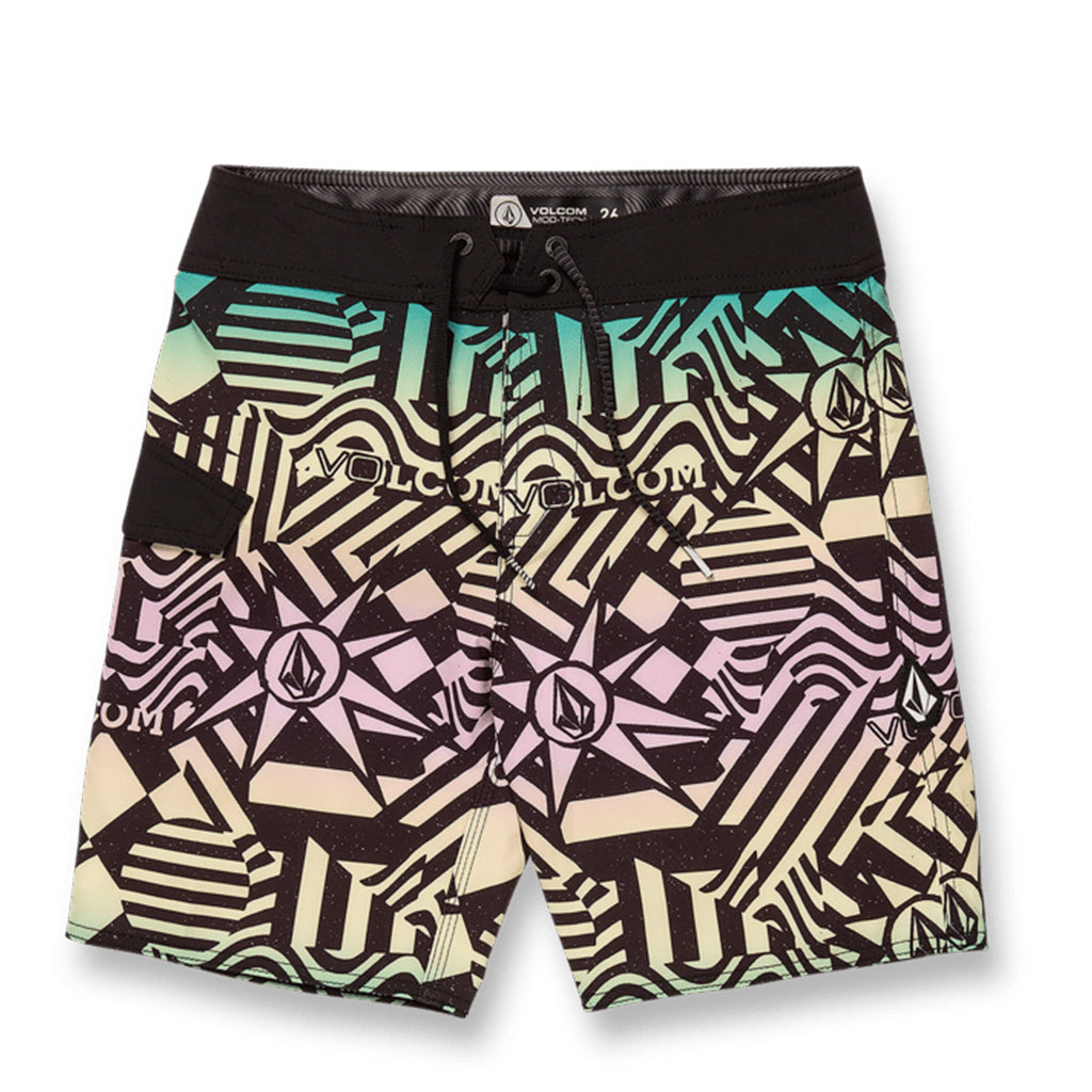 Volcom Mod Ringer Boys Boardshort - Black