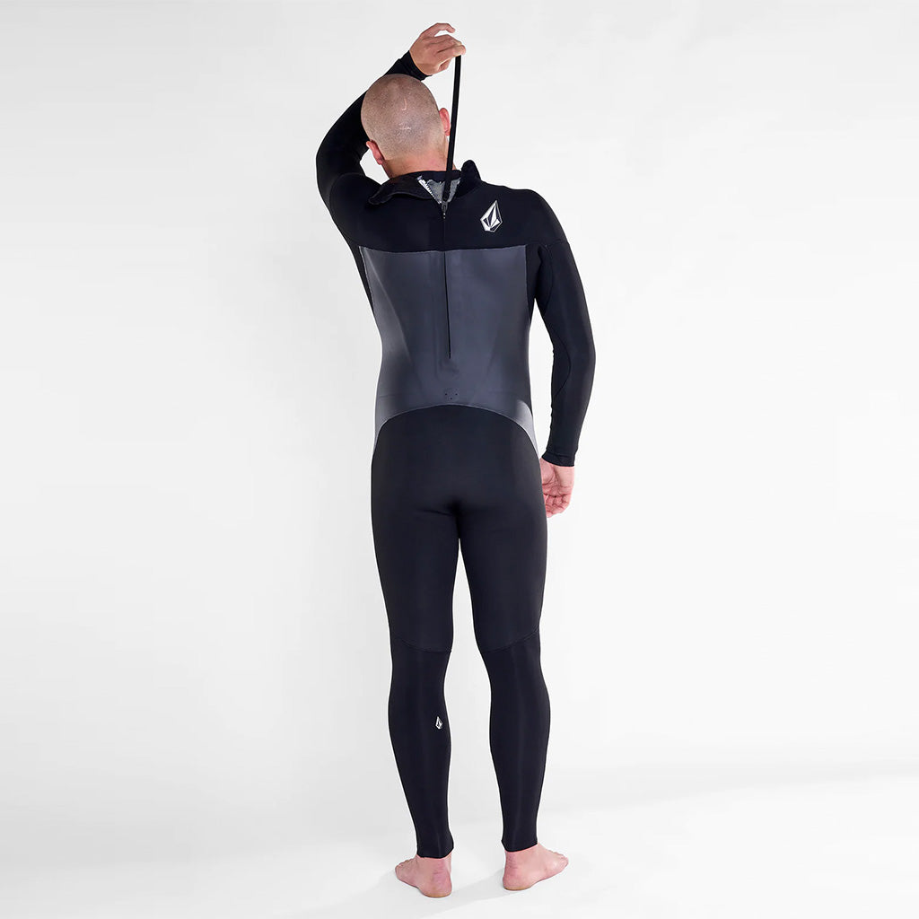 Volcom Modulator 4/3mm Back Zip Wetsuit - Black FA23