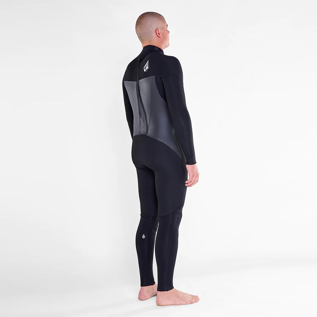 Volcom Modulator 4/3mm Back Zip Wetsuit - Black FA23