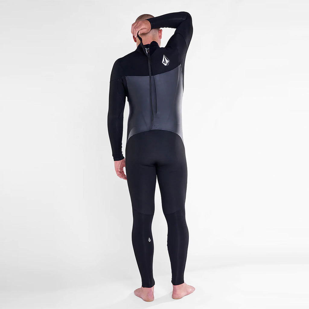 Volcom Modulator 4/3mm Back Zip Wetsuit - Black