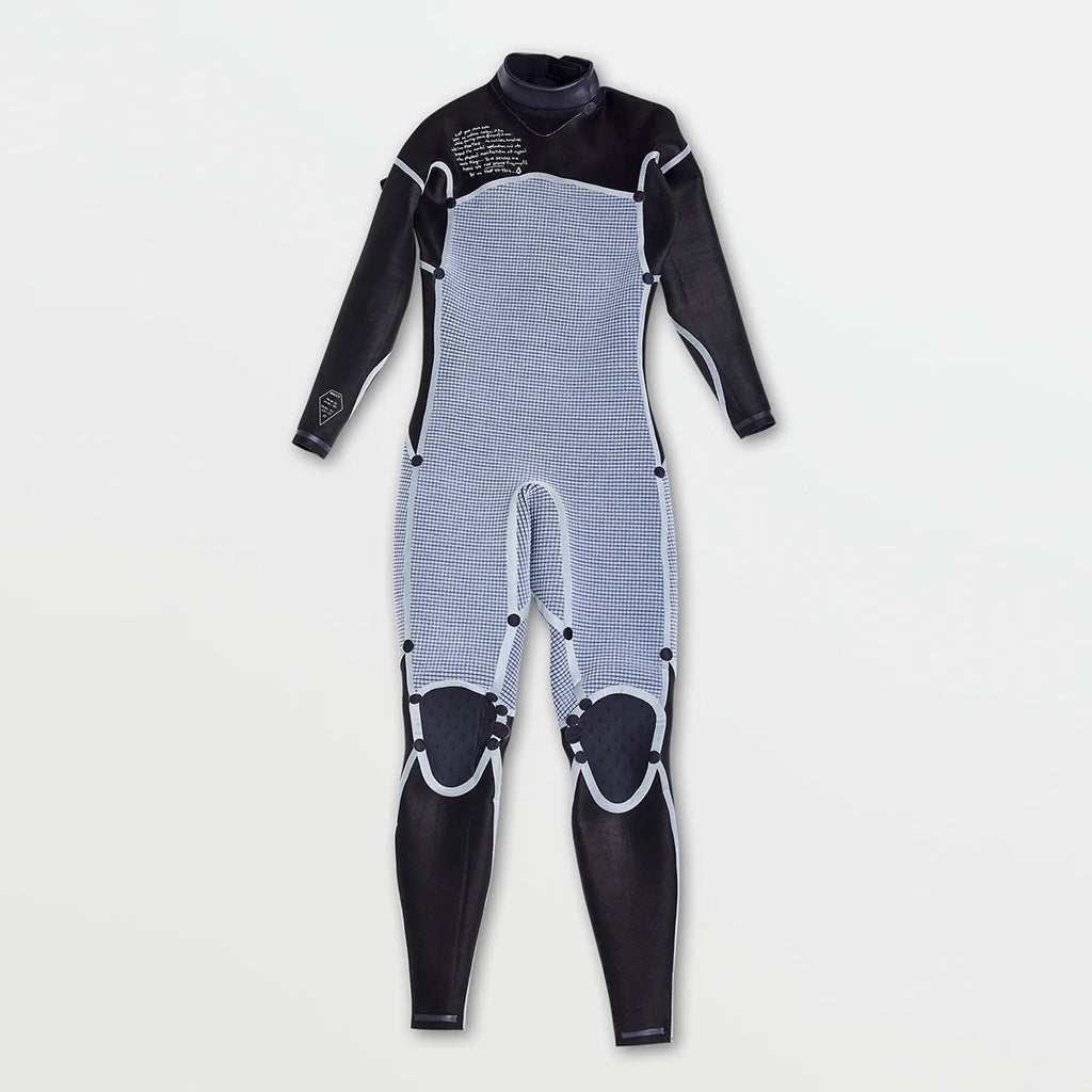 Volcom Modulator 4/3mm Back Zip Wetsuit - Black