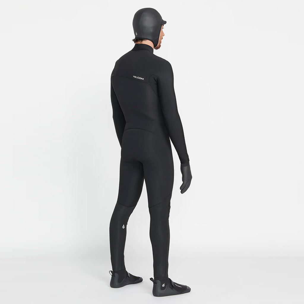 Volcom Modulator 4/3mm Chest Zip Wetsuit - Black FA23