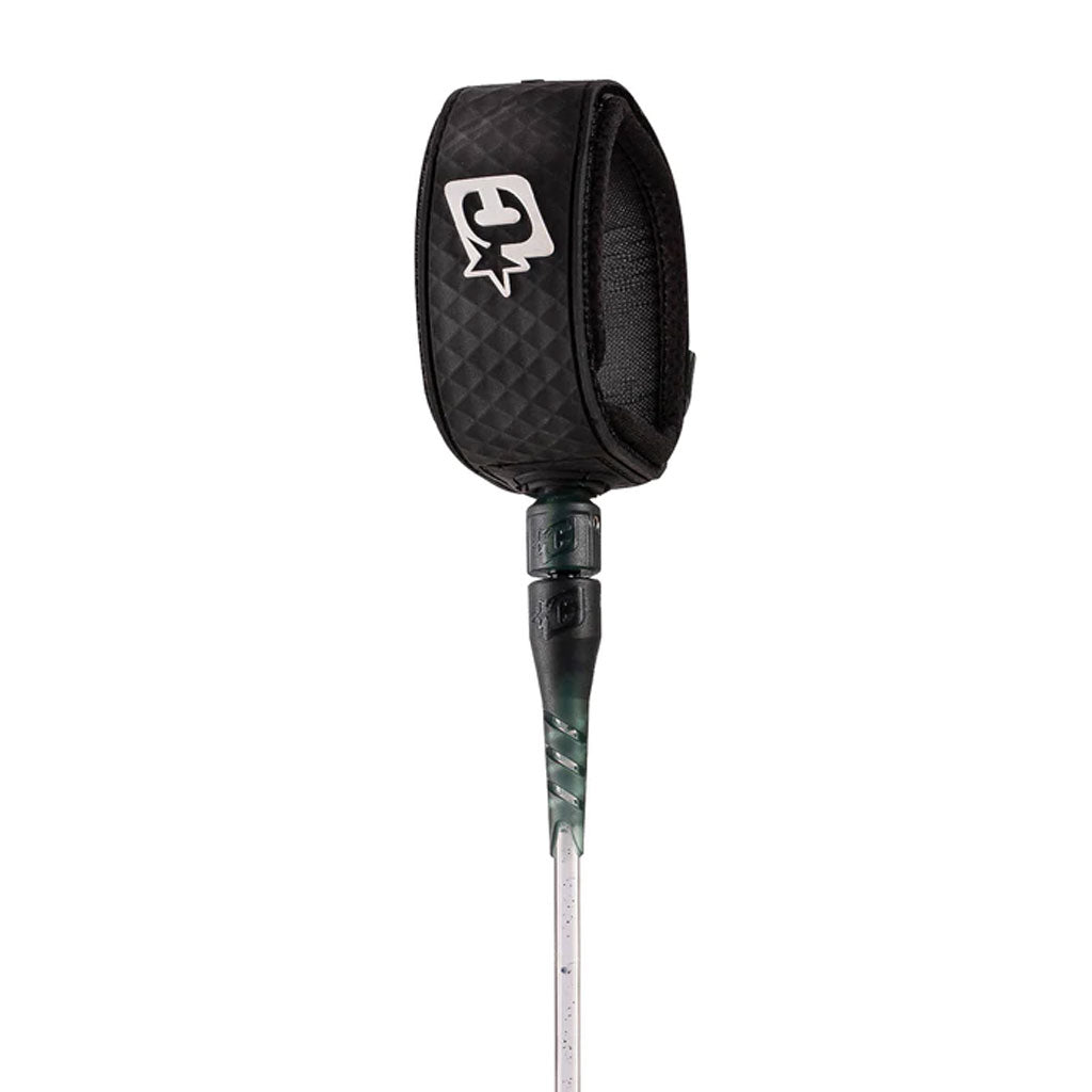 Creatures 8' Reliance Pro Leash - White Speckle Black - Seaside Surf Shop