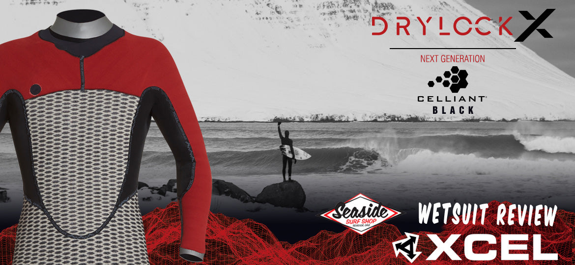 One of the warmedst wetsuits in the world, the brand new Xcel Drylock X wetsuit, hooded or not, available now so buy one quick