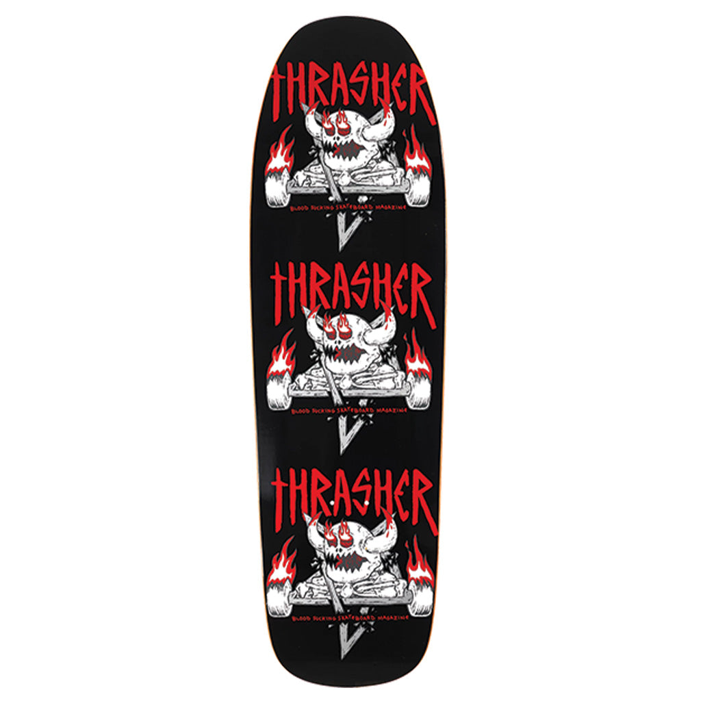 Toy Machine x Thrasher Monster Gram Deck - 9.05"/Black