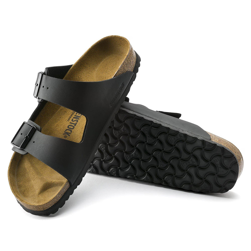 Birkenstock Womens Arizona BF Nubuck Sandals - Black