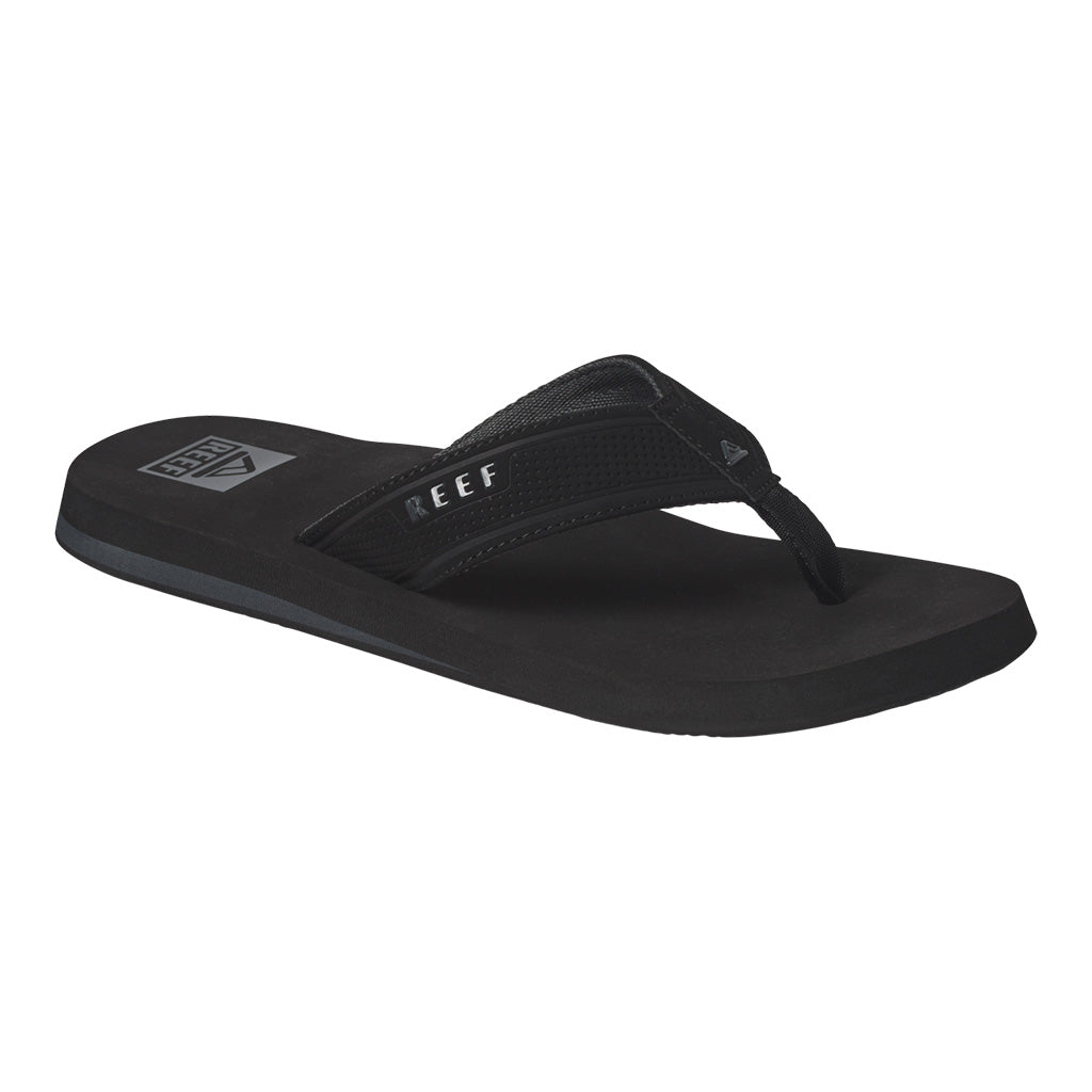 Reef Mens The Layback Sandal  - Black