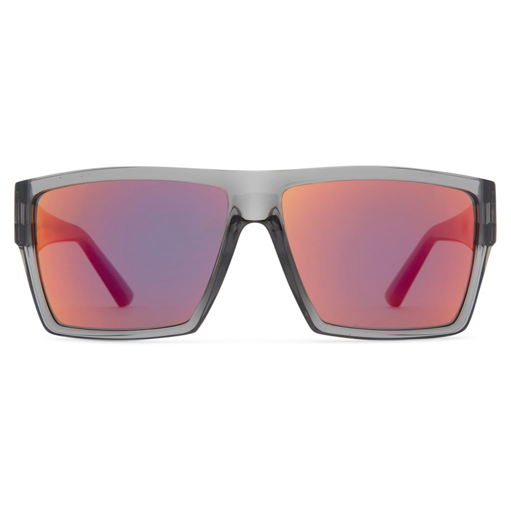 Dot Dash Sunglasses Nillionaire - Grey trans satin/blk-fire chrm - Seaside Surf Shop 