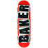 Baker Brand logo Deck-8.38" red/black - Seaside Surf Shop 